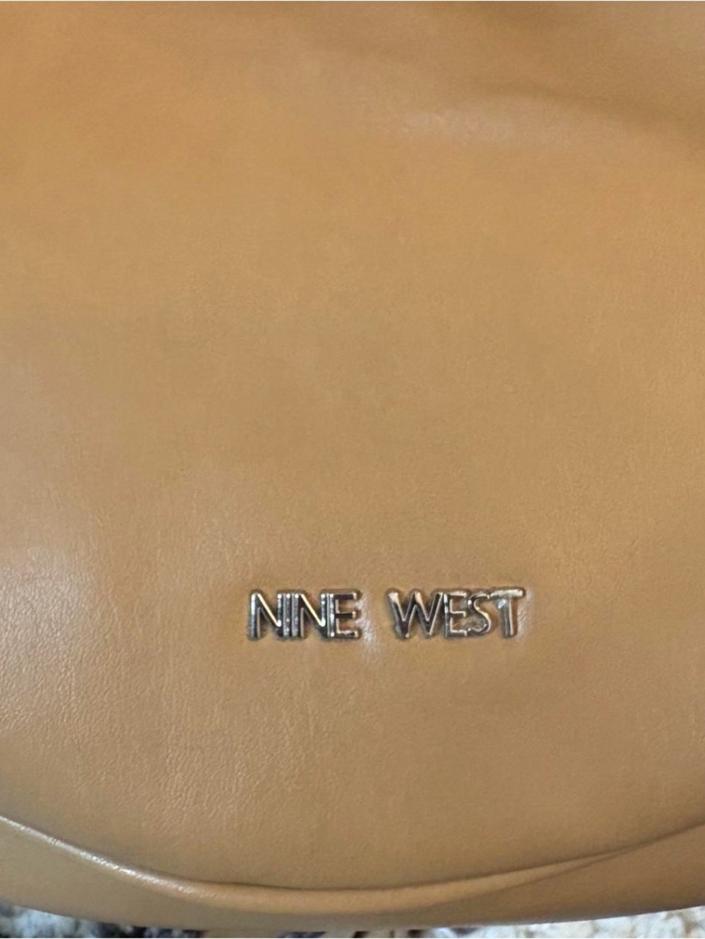 Nine West Caramel Leather Hobo Bag - Picture 5 of 8